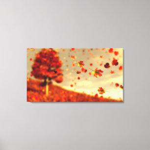 Die Canvas-Printwerbung im Oktober Leinwanddruck