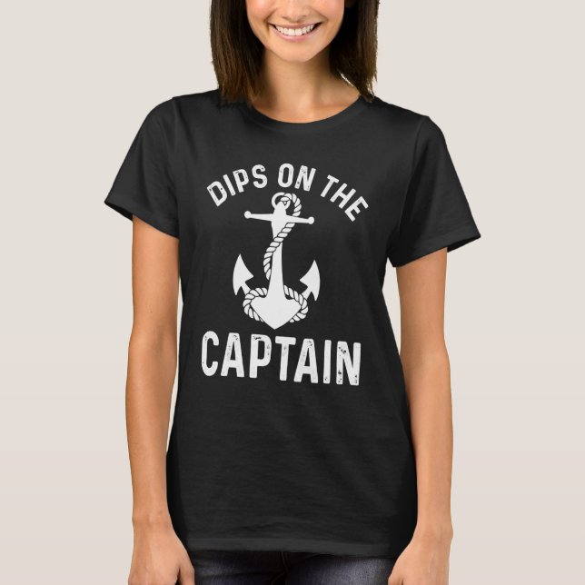 Die Captains Ehefrau Lake Days T-Shirt (Vorderseite)