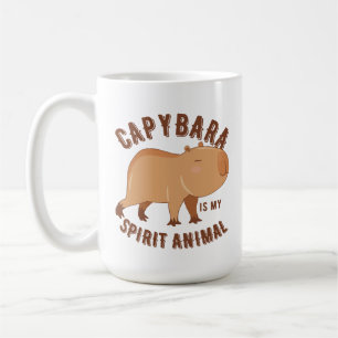 Die Capybara ist mein Geiststier Kaffeetasse