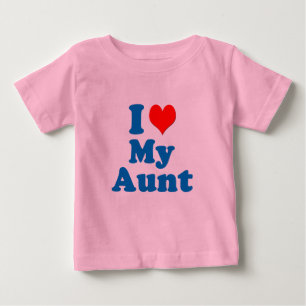 Die Cariad Sammlung - i-Herz meine Tante Baby T-shirt