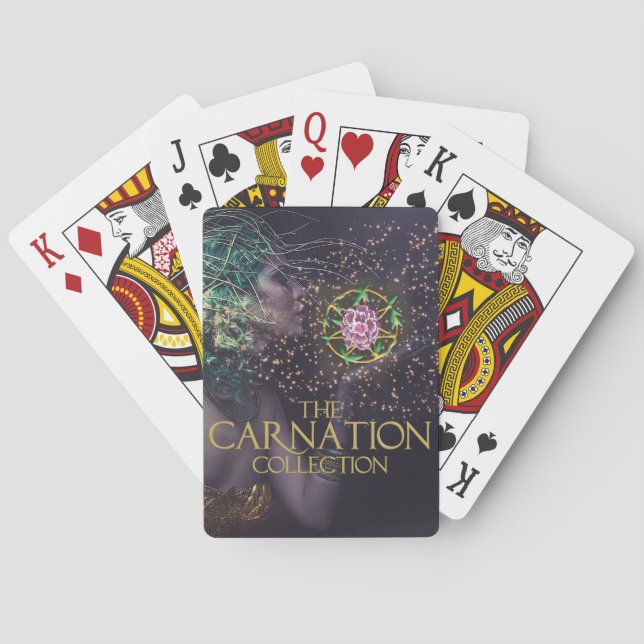 Die Carnation-Sammlung Spielkarten (Rückseite)