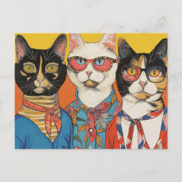 Die Cat Damen Postkarte