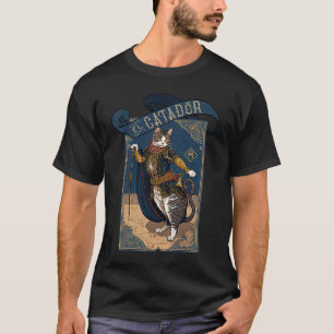 Die Catador Tarotkarte Spanische Katze Matador Kit T-Shirt