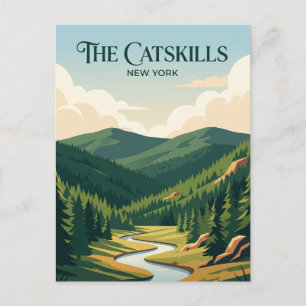 Die Catskills New York Postkarte