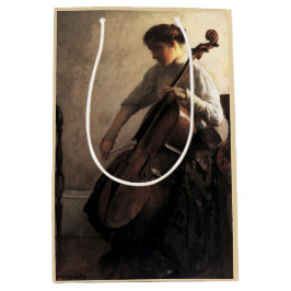 Die Cellist (von Joseph DeCamp) Mittlere Geschenktüte