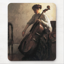 Die Cellist (von Joseph DeCamp) Mousepad