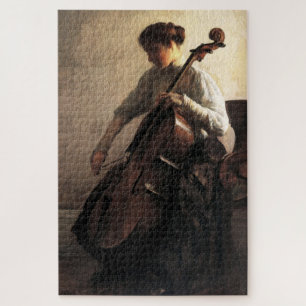 Die Cellist (von Joseph DeCamp) Puzzle