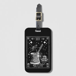 Die Cezve Türkische Kaffee-Tarot-Karte Gepäckanhänger