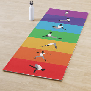 Die Chakra-Farben Yogamatte