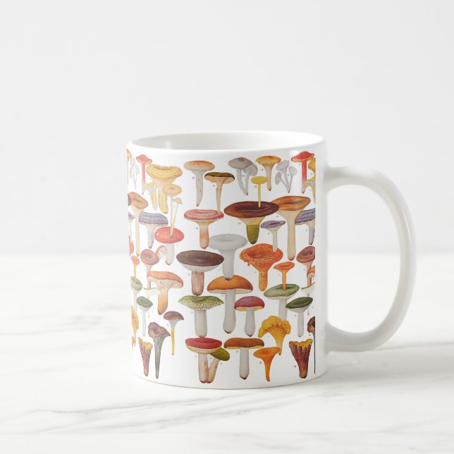 Die Champignons Pilze Tasse (Rechts)
