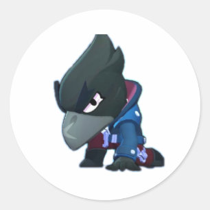 die chaotische Welt der Brawl Stars mit Sticks Gam Runder Aufkleber