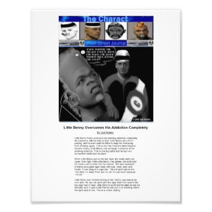 Die Charact Geschichten Fotodruck