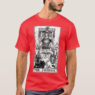Die Chariot-Tarot-Karte Major Arcana Wahrzeichen T T-Shirt