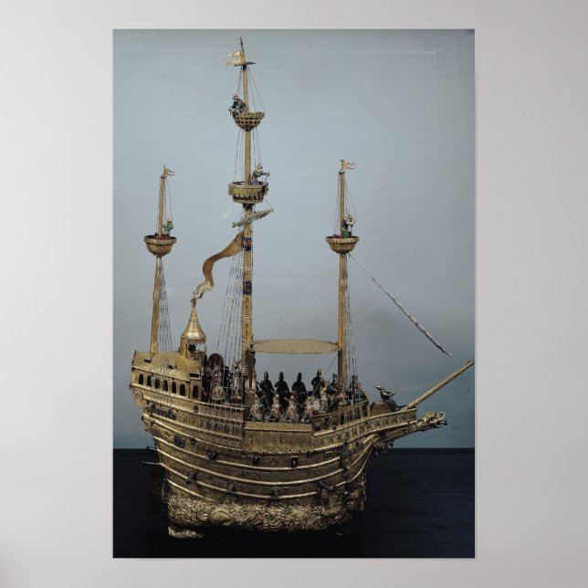 Die Charles V-Uhr Poster (Vorne)