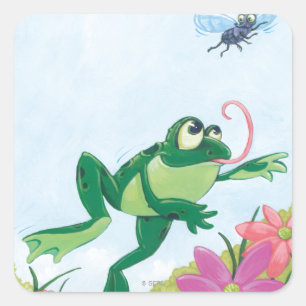 Die Chase Quadratischer Aufkleber