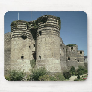 Die Chateau d'Angers, abgeschlossen 1238 Mousepad