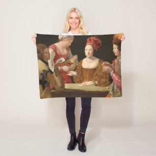 Die Cheat with the Ace of Clubs, La Tour Fleecedecke