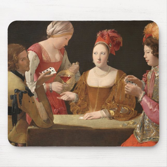 Die Cheat with the Ace of Clubs, La Tour Mousepad (Vorne)