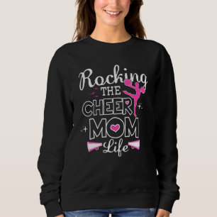 Die Cheerleader-Idee der Cheerleader Mama rocken Sweatshirt