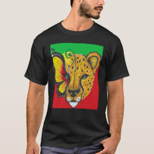 Die Cheetah und der Schmetterling werden Sie dazu  T-Shirt