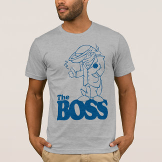 Die Chef-blaue Skizze-Ausgabe T-Shirt