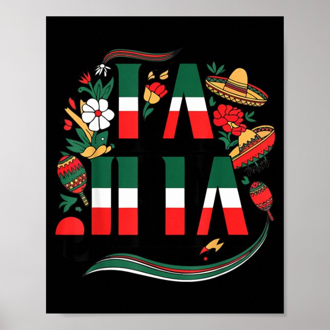 Die Chefin fünfter Mai lustige mexikanische Mutter Poster (Vorne)