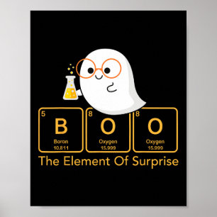 Die Chemie boo das Element eines überraschenden Ni Poster