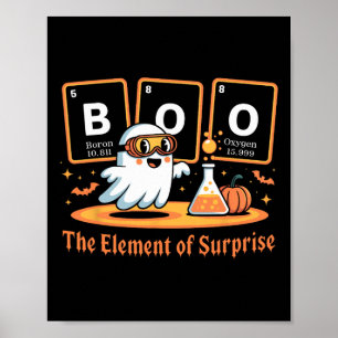 Die Chemie boo das Element eines überraschenden Ni Poster