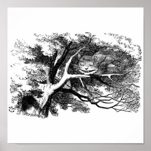 Die Cheshire-Katze Poster