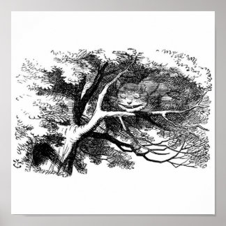 Die Cheshire-Katze Poster