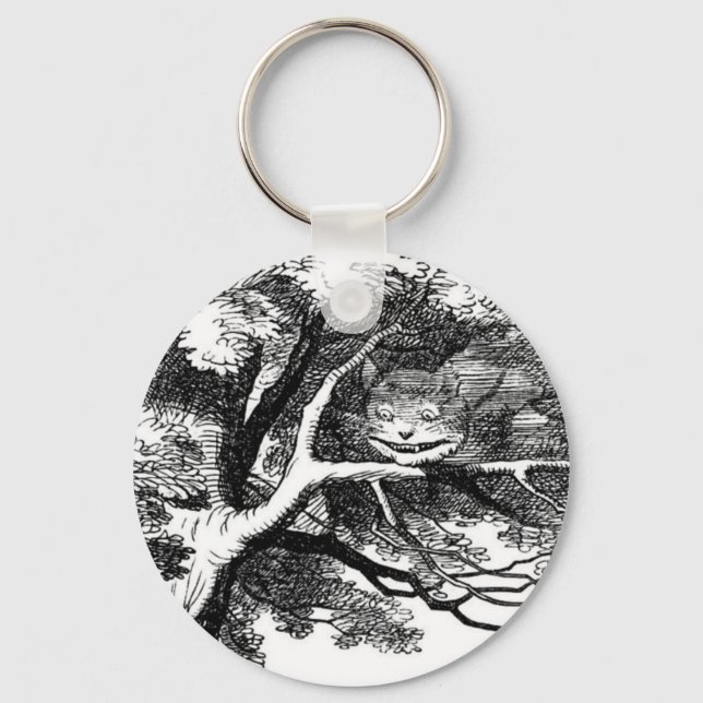 Die Cheshire-Katze Schlüsselanhänger (Vorderseite)