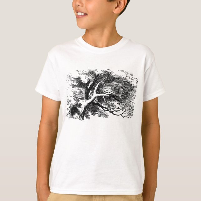 Die Cheshire-Katze T-Shirt (Vorderseite)