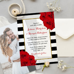 Die Chic Modern Luxe Hochzeitskollektion - Rote Ro