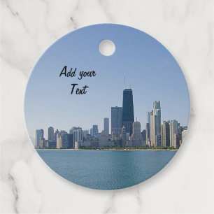 Die Chicago-Skyline Geschenkanhänger