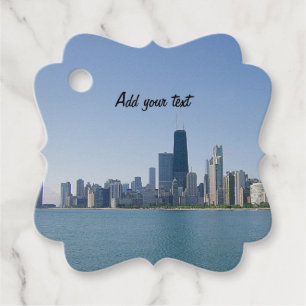 Die Chicago-Skyline Geschenkanhänger