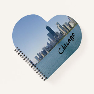 Die Chicago-Skyline Notizbuch