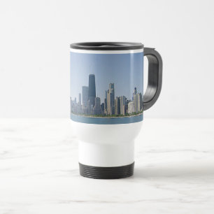 Die Chicago-Skyline Reisebecher