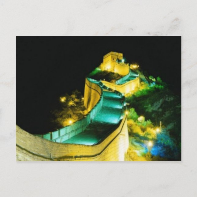 Die China Postkarte (Vorderseite)