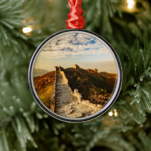 Die Chinesische Mauer Ornament Aus Metall
