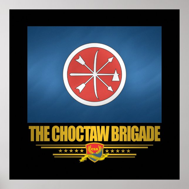 Die Choctaw-Brigade Poster (Vorne)