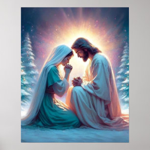 Die Christliche Weihnachtskunst, Jesus und Poster
