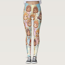 Die Christlichen Leggings der Kleinen Engel Girls