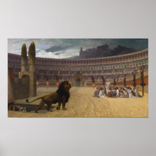 Die Christlichen Märtyrer vergangenes Gebet Poster