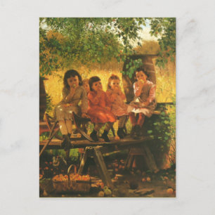 Die Cider Mill 1880 Postkarte