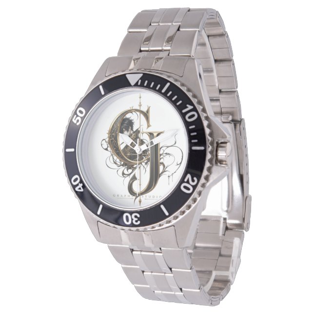 Die CJ Sovereign Chronograph Signature Uhr (Schrägansicht)
