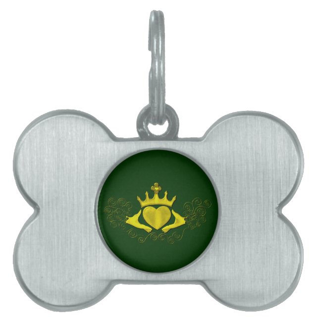 Die Claddagh (Gold) Tiermarke (Vorderseite)