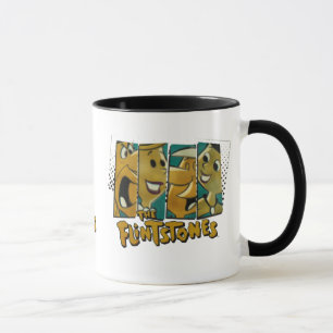 Die Comic-Charakter-Platten der Flintstones-  Tasse