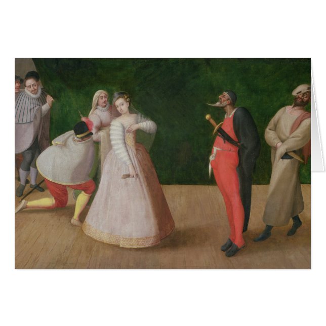 Die Commedia- dell'artefirma (Vorderseite (Horizontal))