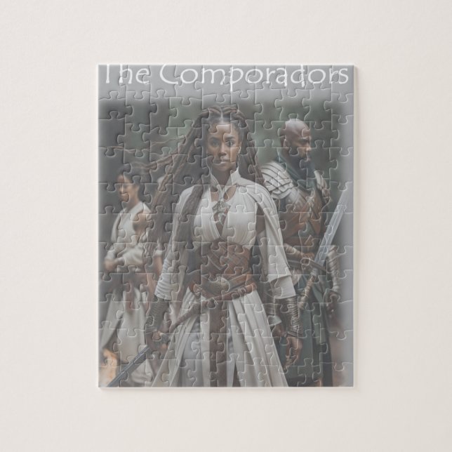 Die Comporadors decken die Kunst ab Puzzle (Vertikal)