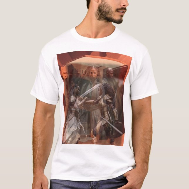 Die Comporadors decken die Kunst ab T-Shirt (Vorderseite)